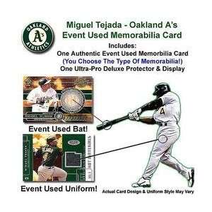   Tejada Event Used Memorablia Card   TEJADA Uniform Card Sports