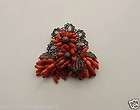 WWII ERA MIRIAM HASKELL DRESS CLIP~DANGLING HAND WIRED 
