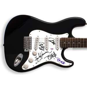  Tesla Autographed Signed Guitar & Proof PSA/DNA 