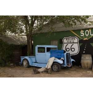   Bolt souvenir store Route 66 Seligman Arizona 24 X 17 