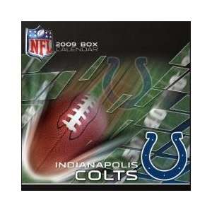  INDIANAPOLIS COLTS 2009 NFL Daily Desk 5 x 5 BOX 