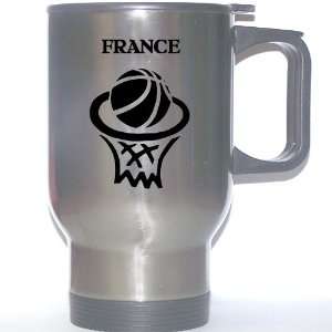 French Basketball Stainless Steel Mug   France