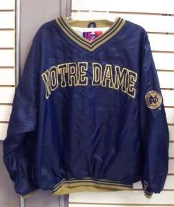 Notre Dame Starter VINTAGE spring Pullover jacket Small  