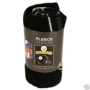 Pittsburgh Steelers fleece throw blanket NFL 10 season  
