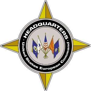   Command Headquarters Euro Command Military Sticker 4x4 Everything