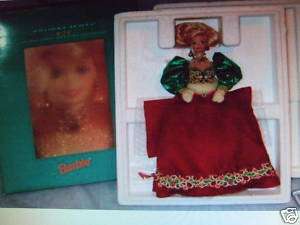 Holiday Jewel 1995 Porcelain Barbie NRFB MIB Shipper  