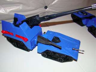 Custom G.I. Joe Vehicle Lot  (Cobra Blue Armor)  