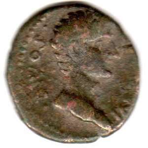   featuring Augustus struck during reign of Emperor Trajan, 98 117 AD