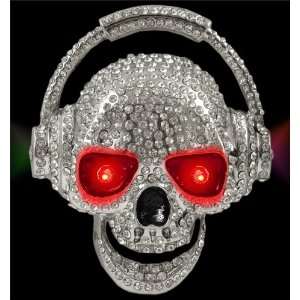  DJ Skull LED Light Show Buckle #58 