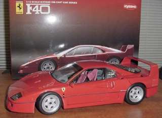 Kyosho 112 Ferrari F40 Red 08602A  