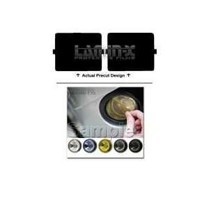   03 05) Fog Light Vinyl Film Covers by LAMIN X Gun Smoked Automotive