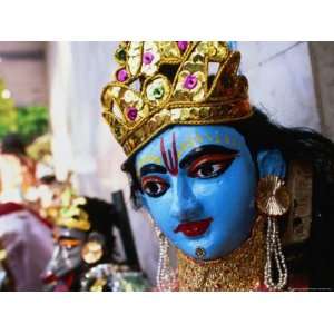  Papier Mache Effigy to Be Used in Religious Procession, Delhi 