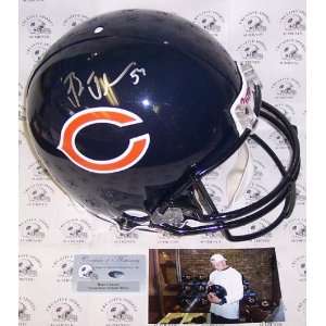  Brian Urlacher Autographed Helmet   ProLine Sports 