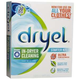  Dryel Home Dry Cleaning Starter Kit Clean Breeze 2ct 
