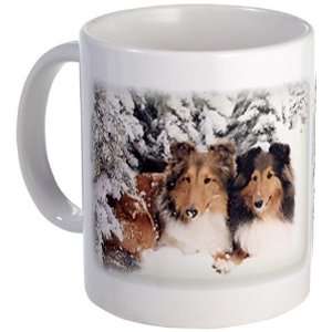  Snow Shelties Pets Mug by 