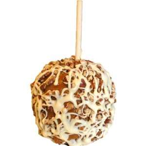 Caramel, pecans with white drizzle  Grocery & Gourmet Food