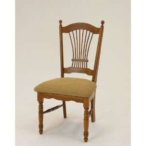 Sheaf Cushion Side Chair by GS Furniture   Chestnut (CL109F01E4) (Set 