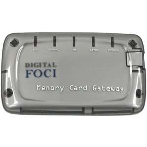   Card Gateway   USB 2.0 Multi format Memory Card Reader (Gray) Camera