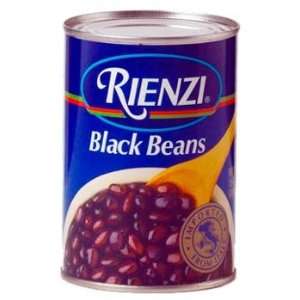 Rienzi Black Beans 15 oz (Pack of 24) Grocery & Gourmet Food