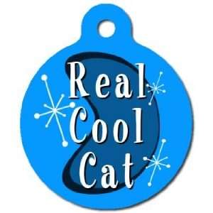  Real Cool Cat   Custom Pet ID Tag for Cats and Dogs   Dog 