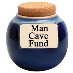    Tumbleweed Man Cave Fund Ceramic Money Jar