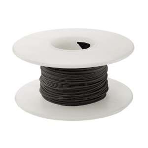   Wire, 24 AWG Wire Size, 0.030 Insulation Diameter, 100 Length, Black