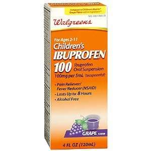   Childrens Ibuprofen 100 Oral Suspension, 4 oz 