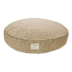   Spun Polyester Fill and Cedar Round SMALL TATTERSALL