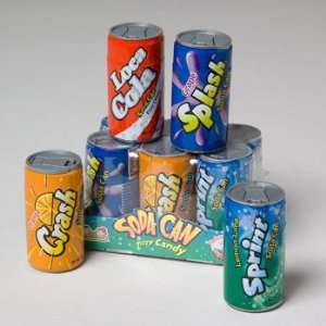  Soda Pop Fizzy Candy 6 Count Case Pack 72