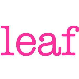  leaf Giant Word Wall Sticker