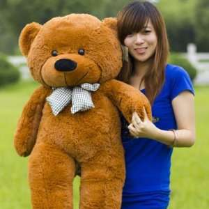  Super Cute Giant Plush Toy Teddy Bear 47 Dark Brown Toys 