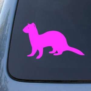 FERRET   Ferrett Weasel   Vinyl Car Decal Sticker #1513  Vinyl Color 