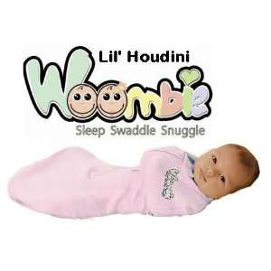   Woombie Baby Cocoon Swaddle (Big Baby (11 16 lbs), Cotton Candy) Baby