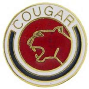  Cougar Logo Pin Red 1 Arts, Crafts & Sewing