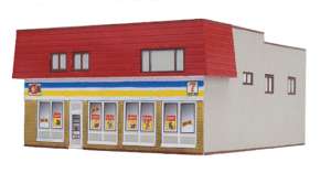 Imex 6125 Convenience Store Cold Cast Resin HO Scale  