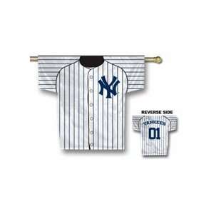  New York Yankees 34 x 30 Two Sided Jersey Banner Sports 
