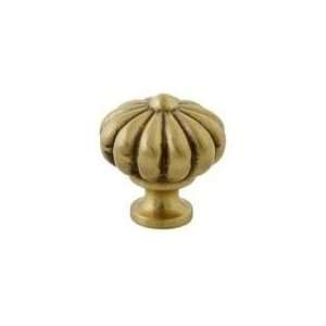  Heavy SOLID BRASS Melon 1 1/4 Drawer & Cabinet Pull Knobs 