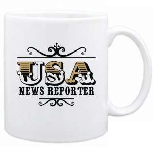 New  Usa News Reporter   Old Style  Mug Occupations 