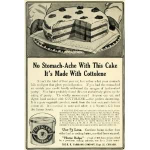  1905 Ad N. K. Fairbank Cottolene Baking Shortening Lard 