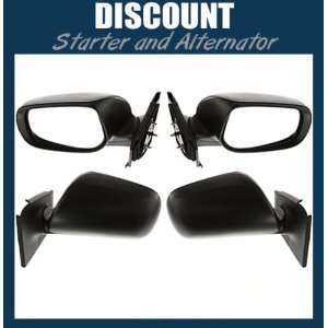 New Pair of Side Mirrors LH & RH, 2007 2010 Toyota Yaris, Manual, Non 