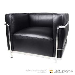 Le Corbusier Style LC3 Chair mid century designer contemporary 