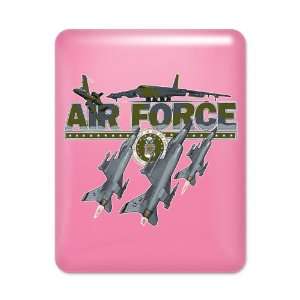   US Air Force with Planes and Fighter Jets with Emblem 