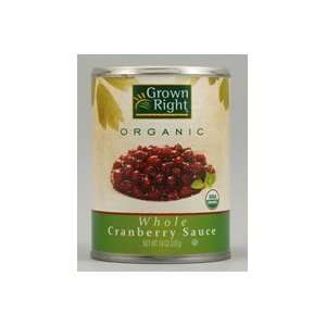   Right Organic Whole Cranberry Sauce    14 oz