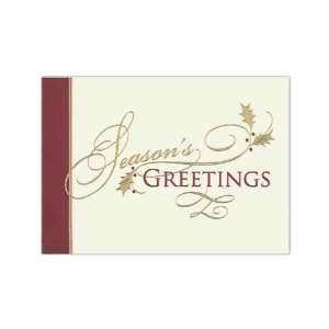   and Name   Holiday card with festive season design.