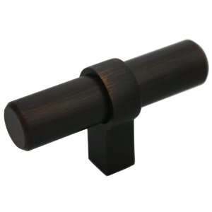   Oil Rubbed Bronze Euro Style Cabinet Bar Handle Pull Knob   2 Long