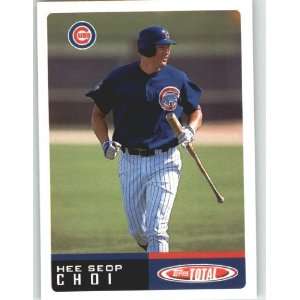  2002 Topps Total #960 Hee Seop Choi   Chicago Cubs 