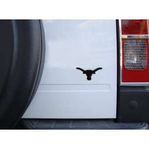    Texas Longhorns Premium Black Metal Auto Emblem Automotive