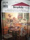 Simplicity Country Kitchen Placemats Apron #9538
