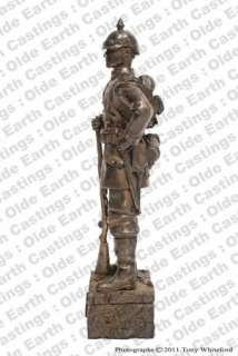 Olde Earth Castings is proud to present this cold cast bronze figure 