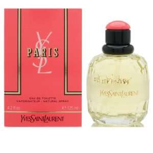 PARIS Perfume. EAU DE TOILETTE SPRAY 4.2 oz / 125 ml By Yves Saint 